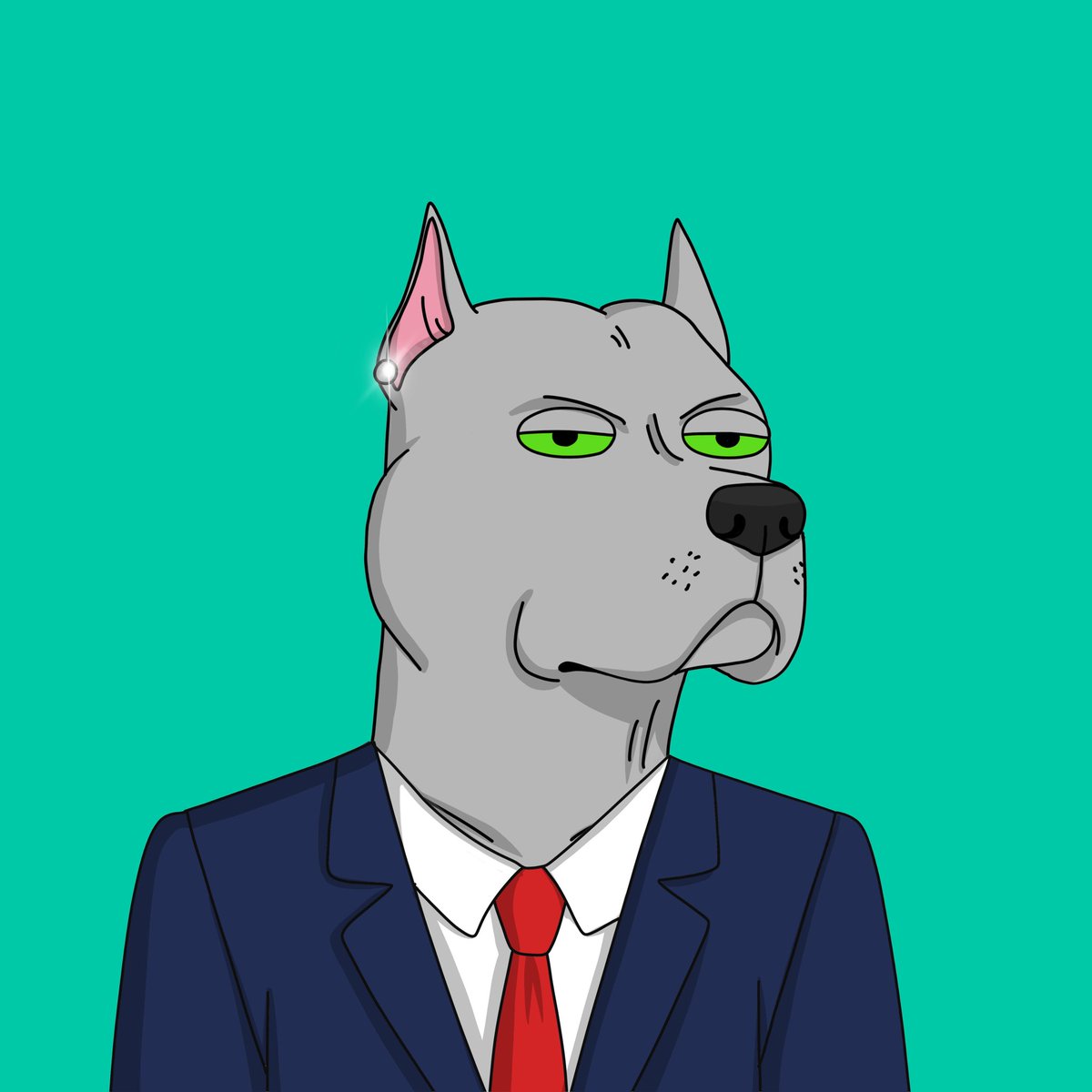 suitdognft's tweet photo. @ajay_sridhar @GutterCatGang Suitgang😤 https://t.co/OnA3biRt0c
