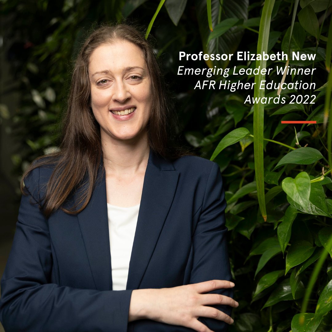 Congratulations to one of Australia's leading inorganic chemists, Professor Elizabeth New for the taking out the ‘Emerging Leader’ award in the Australian Financial Review Higher Education Awards 2022🏆

Read more: sydneyuni.co/3Dtgrxq

<a href="/FinancialReview/">Financial Review</a> #LeadershipForGood