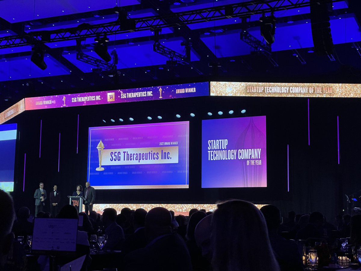 HornIT's tweet image. The #Prometheus2022 Startup Company of the Year is S5G Therapeutics!