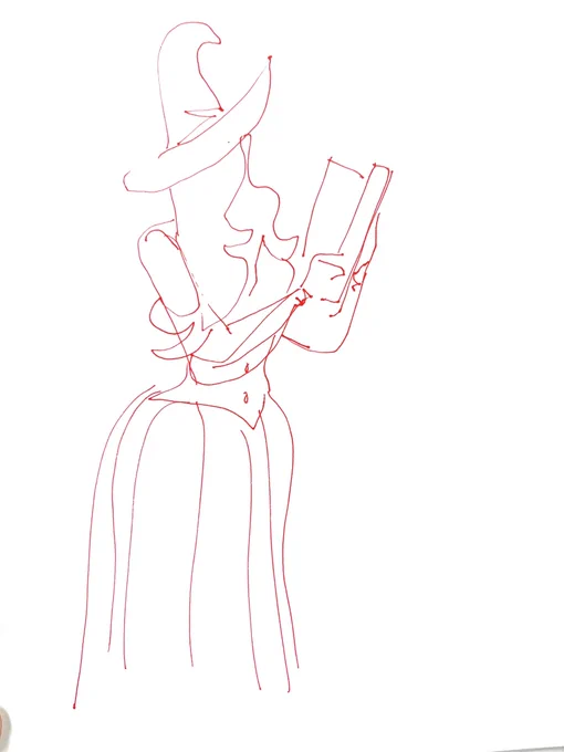 Another witchy life-drawing session 