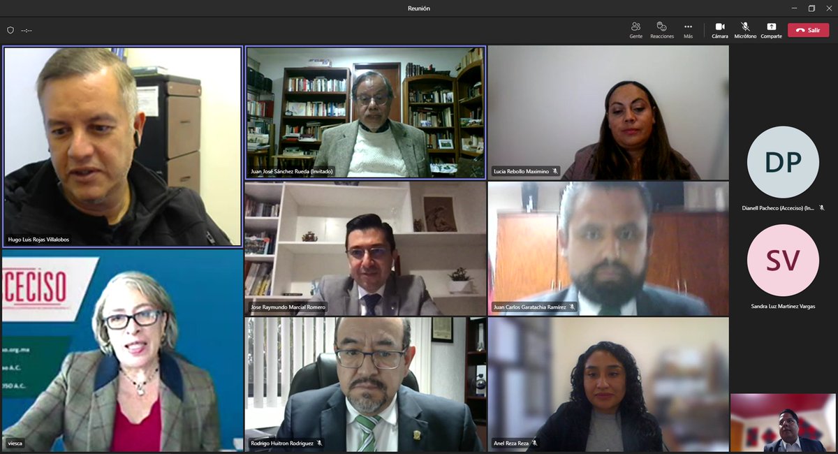 El pasado 20 de octubre ACCECISO concluyó las entrevistas con fines de tercera acreditación de la Licenciatura en Geoinformática que se ofrece en la Universidad Autónoma del Estado de México.