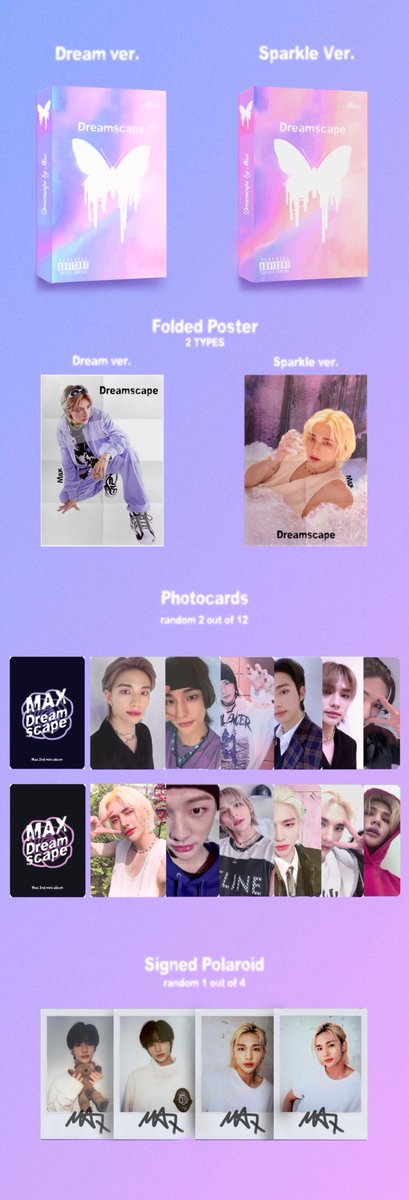 ATM_Theater's tweet photo. Max <Dreamscape>
ALBUM DETAIL PREVIEW
(Dream ver., Sparkle ver.)

2022.11.07 
 
💜Pre-Order <Dreamscape> now!
https://t.co/KBAu5JeqEl https://t.co/s51qjD9Fp6