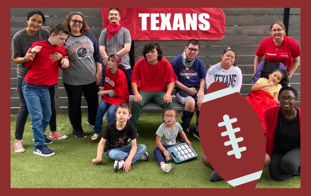 eastersealshou's tweet photo. The #CarolineSchool went RED in support of our @HoustonTexans taking on the  Philadelphia @Eagles tonight! We hope #Toro will come visit our incredible, #inclusive school soon! https://t.co/CkJXJPnFEO #GoTexans #HelpHopeAnswers #LoveTheDifferences #PHIvsHOU @NFL https://t.co/foix8fPA2T