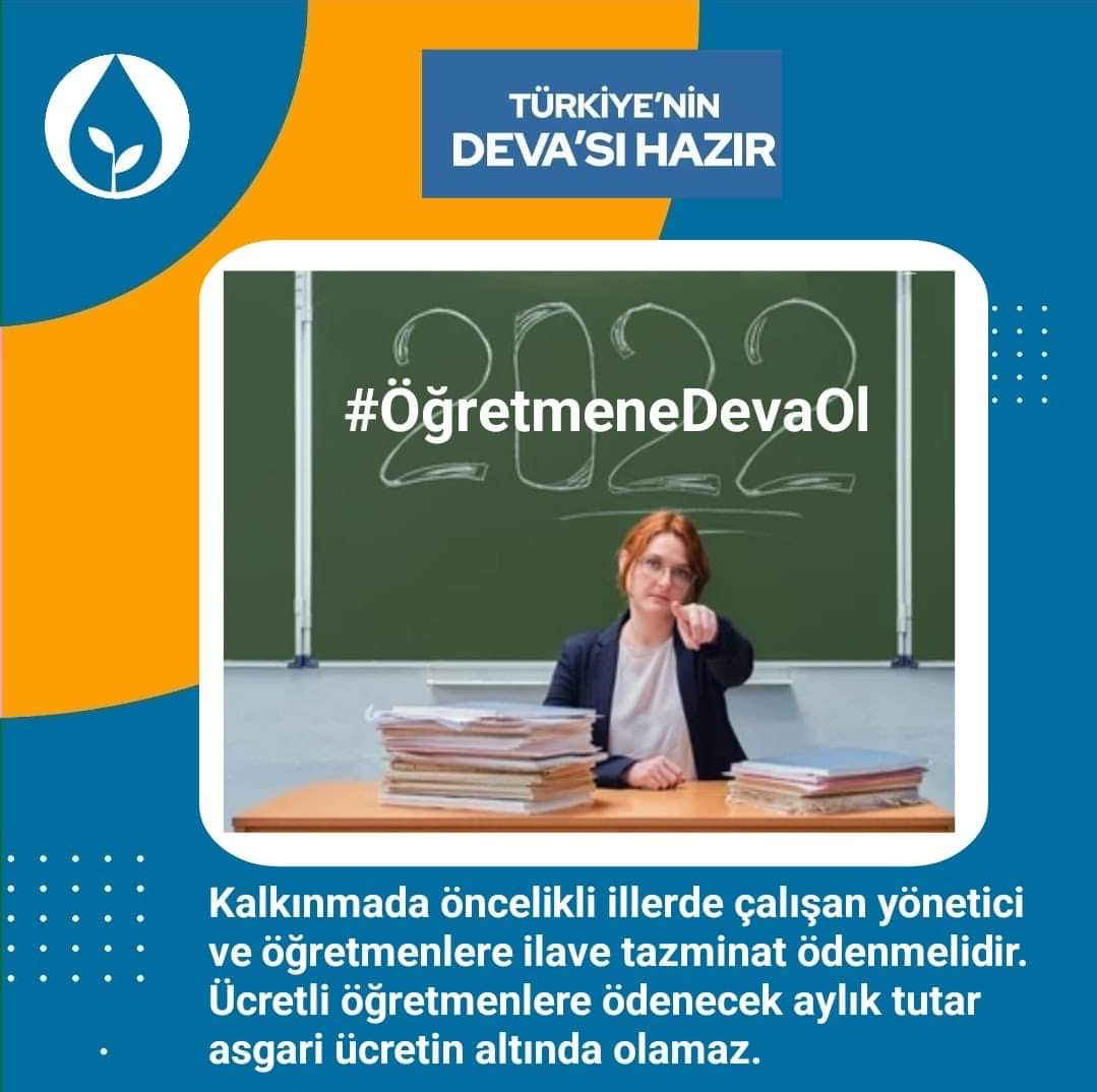 mustafatepe38's tweet photo. Öğretmen kutsaldır, hakkını vereceğiz. #ÖğretmeneDevaOl #DevaYesilhisar https://t.co/wmp3ggohMJ