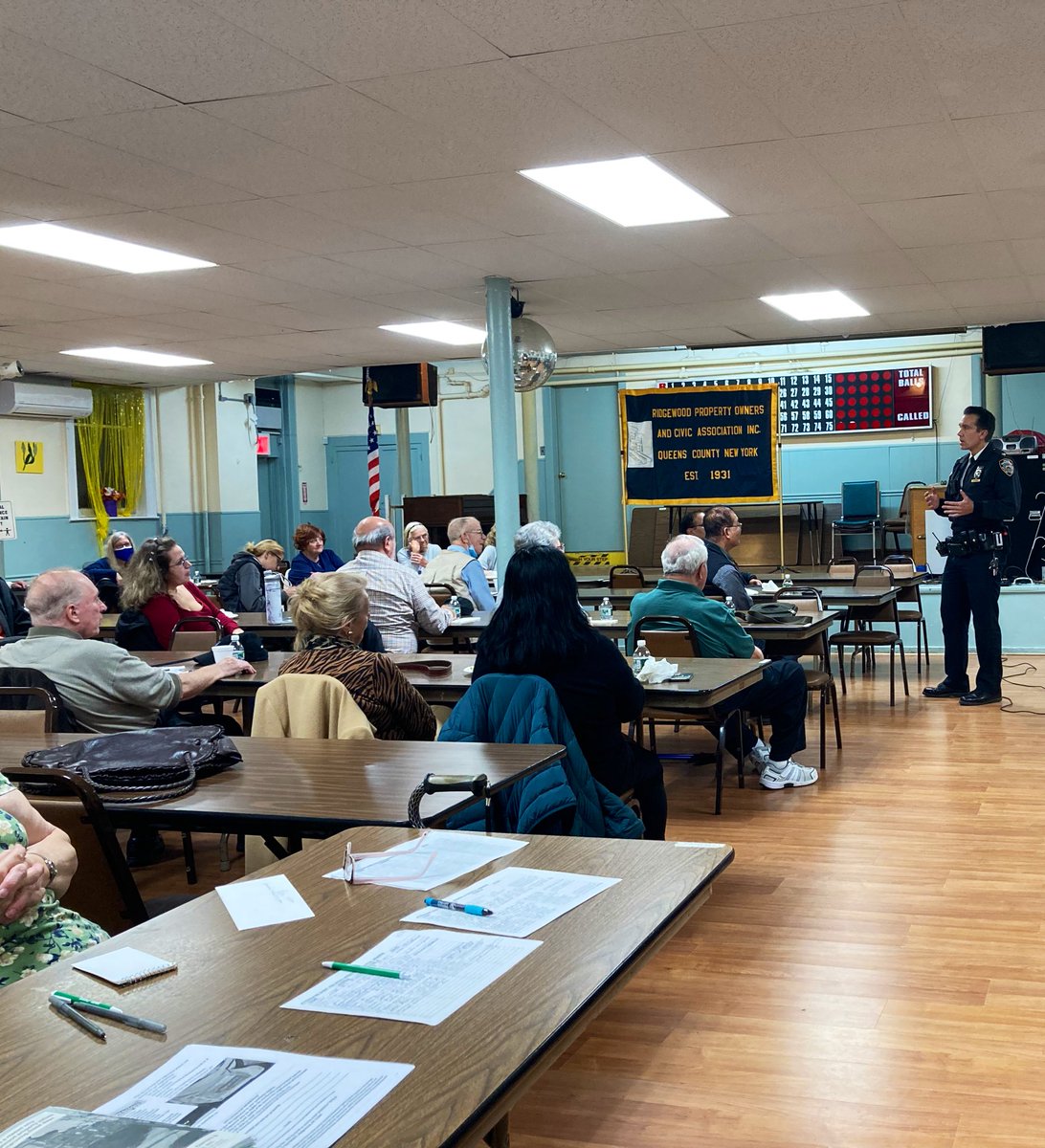 NYPD 104th Precinct on Twitter "We were honored to attend the