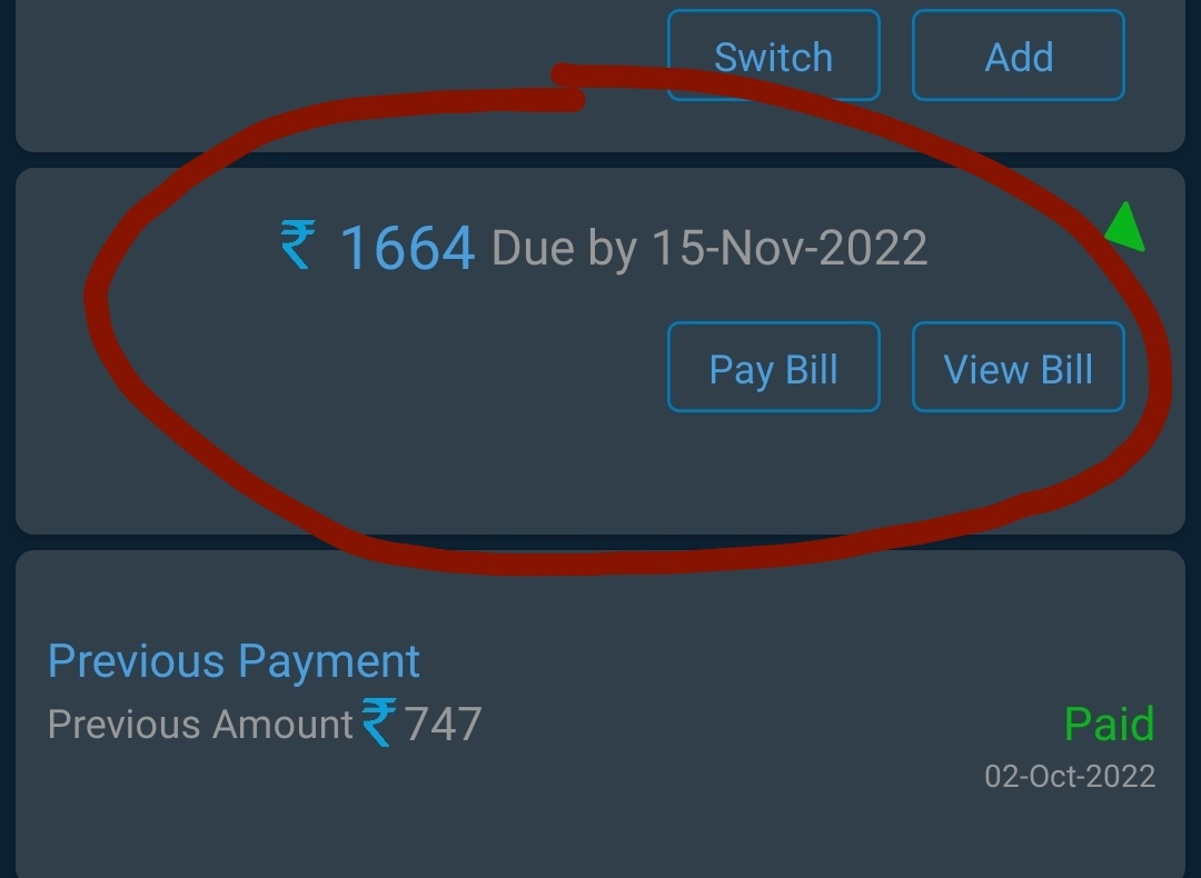 HiShibamSarkar's tweet photo. @NammaBESCOM why are you charging double rate? 

For 102 units = ₹832

832*2=1664 

The same wrong amt has been updated everywhere (cred, gpay etc).

@mdbescom @CMofKarnataka @EnergyDeptGoK @BangaloreMirror @BangaloreTimes1 @karkalasunil @BJP4India @BJP4Karnataka 
#bescom #scam https://t.co/tBKNbzDqFe