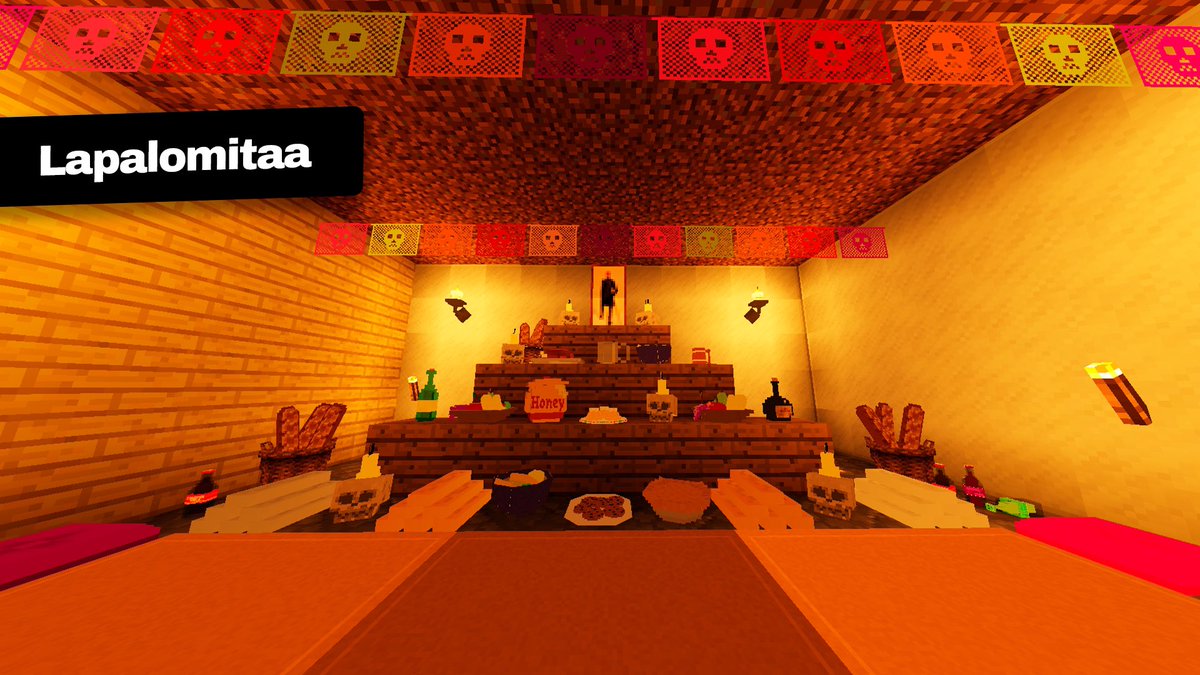 entre_cubos's tweet photo. Altar de @_lapalomitaa_ , Palomita hizo su Altar Subterráneo 😱 ¿Que te parece? 💀 https://t.co/P3FwXJrZR0