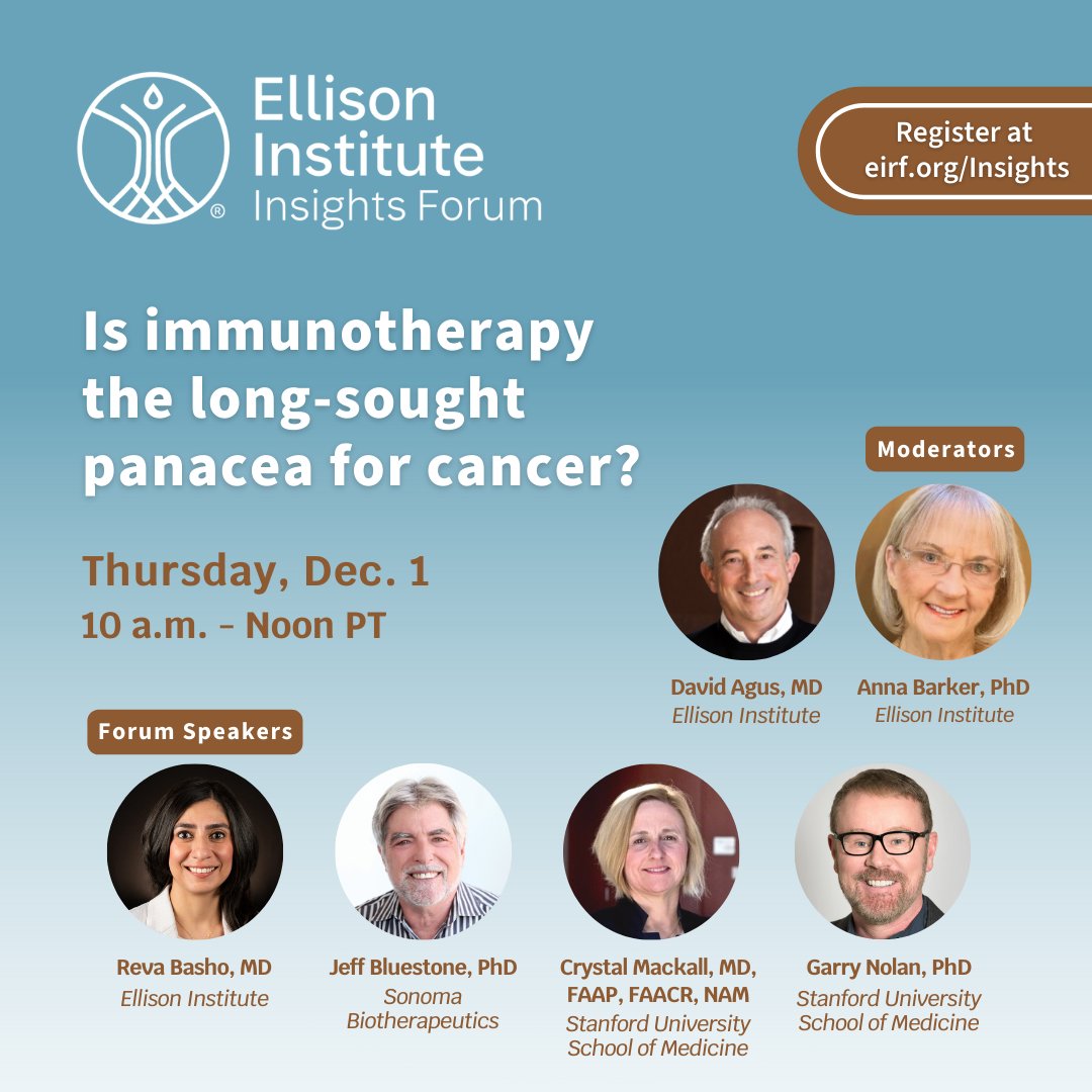 Ellison Medical Institute tweet media