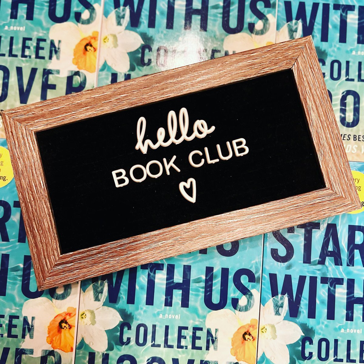 TrinityEliteEdu's tweet photo. Where are all of our Colleen Hoover book fans at?🙋🏻♀️🫶🏼
Have you seen this month’s pick?! ❤️🔥
Join us this for the month of November as we turn the pages and chat all about Colleen Hoover’s latest release, 𝐈𝐭 𝐒𝐭𝐚𝐫𝐭𝐬 𝐖𝐢𝐭𝐡 𝐔𝐬.
#GGsBookClub #ThankfulForBooks https://t.co/wgwZVpXEHz
