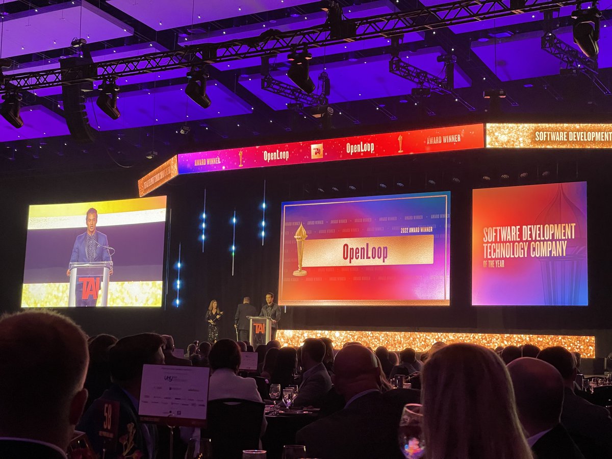 HornIT's tweet image. The #Prometheus2022 Software Development Technology Company of the Year award goes to OpenLoop!