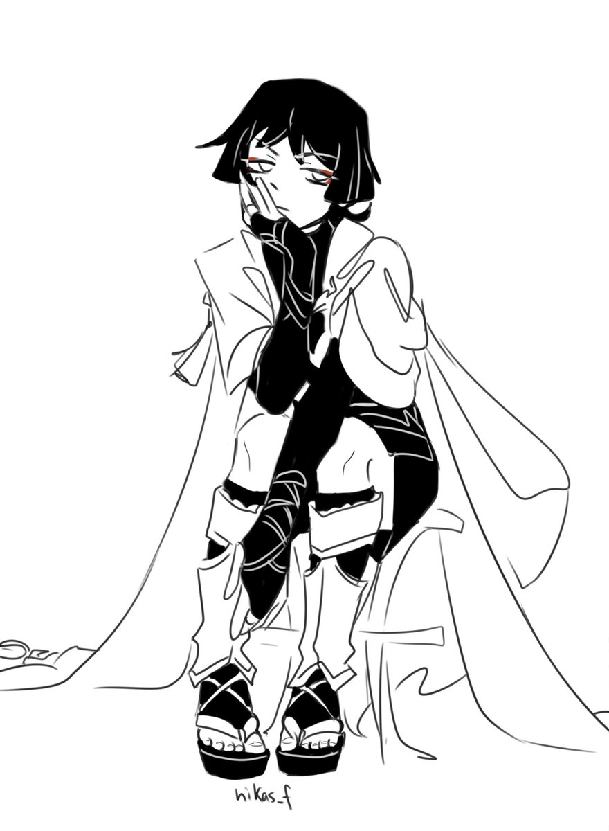 Как же он красив.....

#скарамучча #странник #scaramouche #wanderer