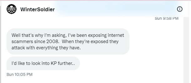 RAGINGREBOOT's tweet photo. @atwsadgrlautumn Your buddy Brock is asking people about your grifting habits. May want to have a chat with him. @machine_slave how's that for tinfoil hat eh ? You're as loyal as a flea. https://t.co/Qg1aKjKfG5