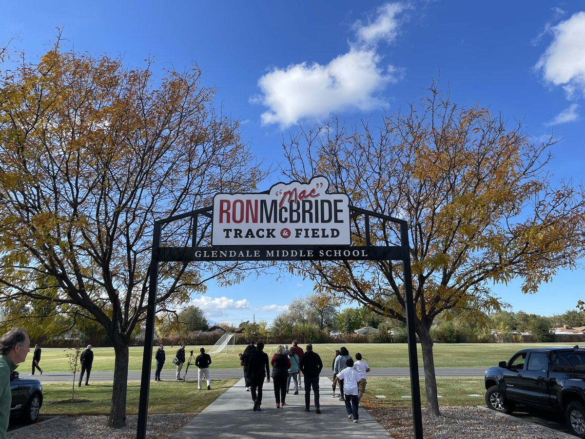 rmacfoundation's tweet photo. What an honor. Thank you to everyone who made this possible. Bricks are still available to add your name to Coach Mac’s Legacy track. To purchase, click here https://t.co/CBrvWIwYZH https://t.co/1d1gUu0VZd