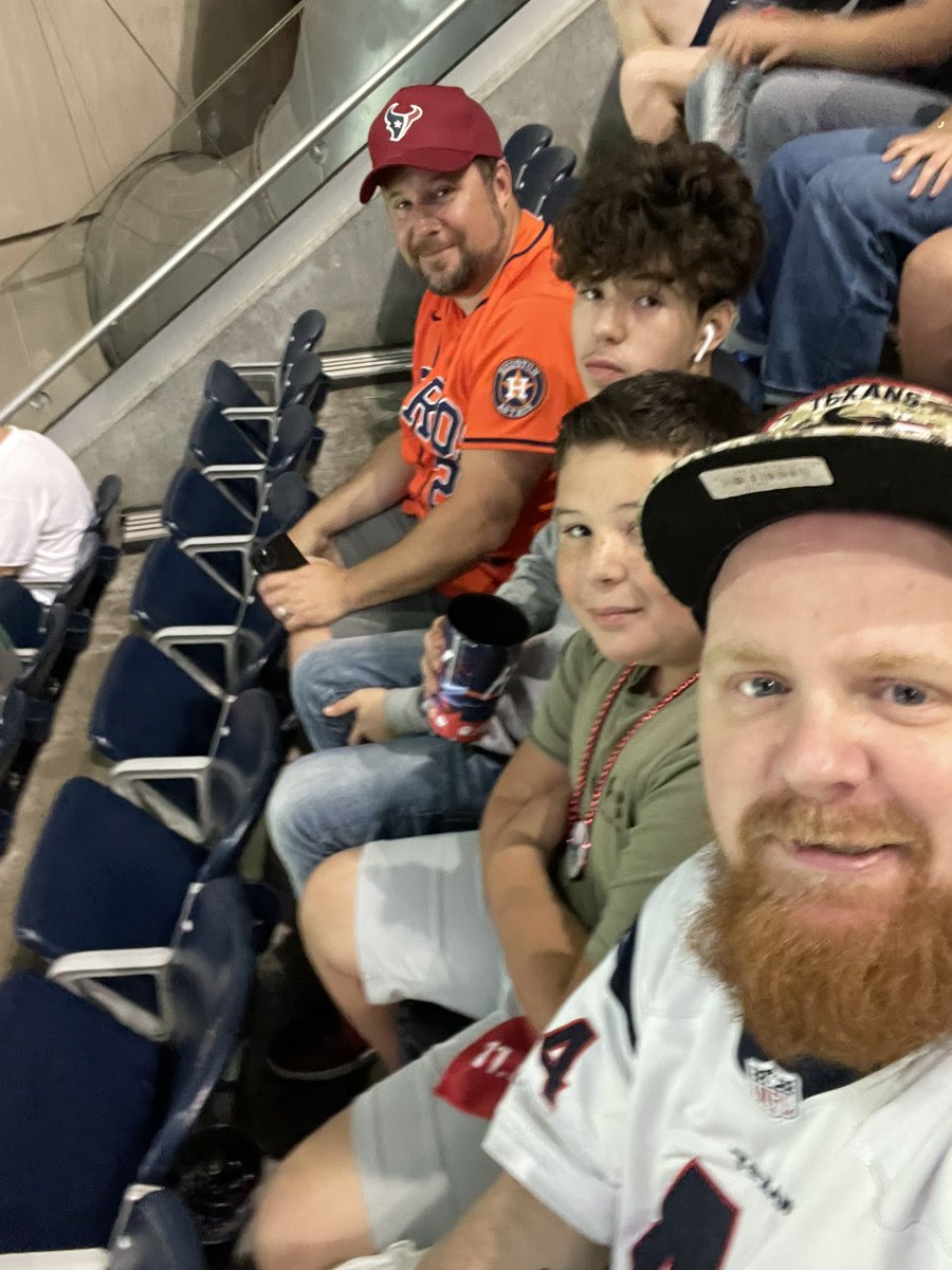 A1Day1Texans's tweet photo. We’re in this bitch #WeAreTexans #levelup #strosin6 https://t.co/GKiUfDWE6j