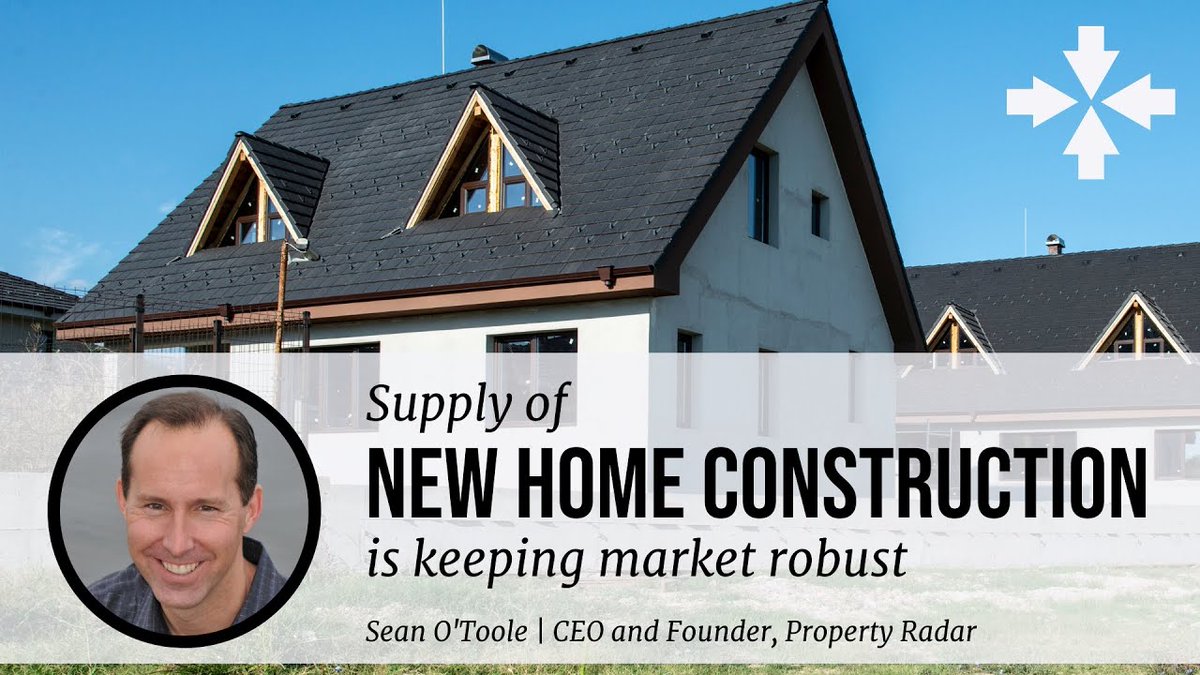 GowerCrowd's tweet image. One of the stabilizing factors in the current economic downturn turns out to be new home construction. In this video, Sean O’Toole, CEO/founder of @PropertyRadar explains how this specific part of the real estate industry is keeping the market robust ➡️ bit.ly/3fssoq0