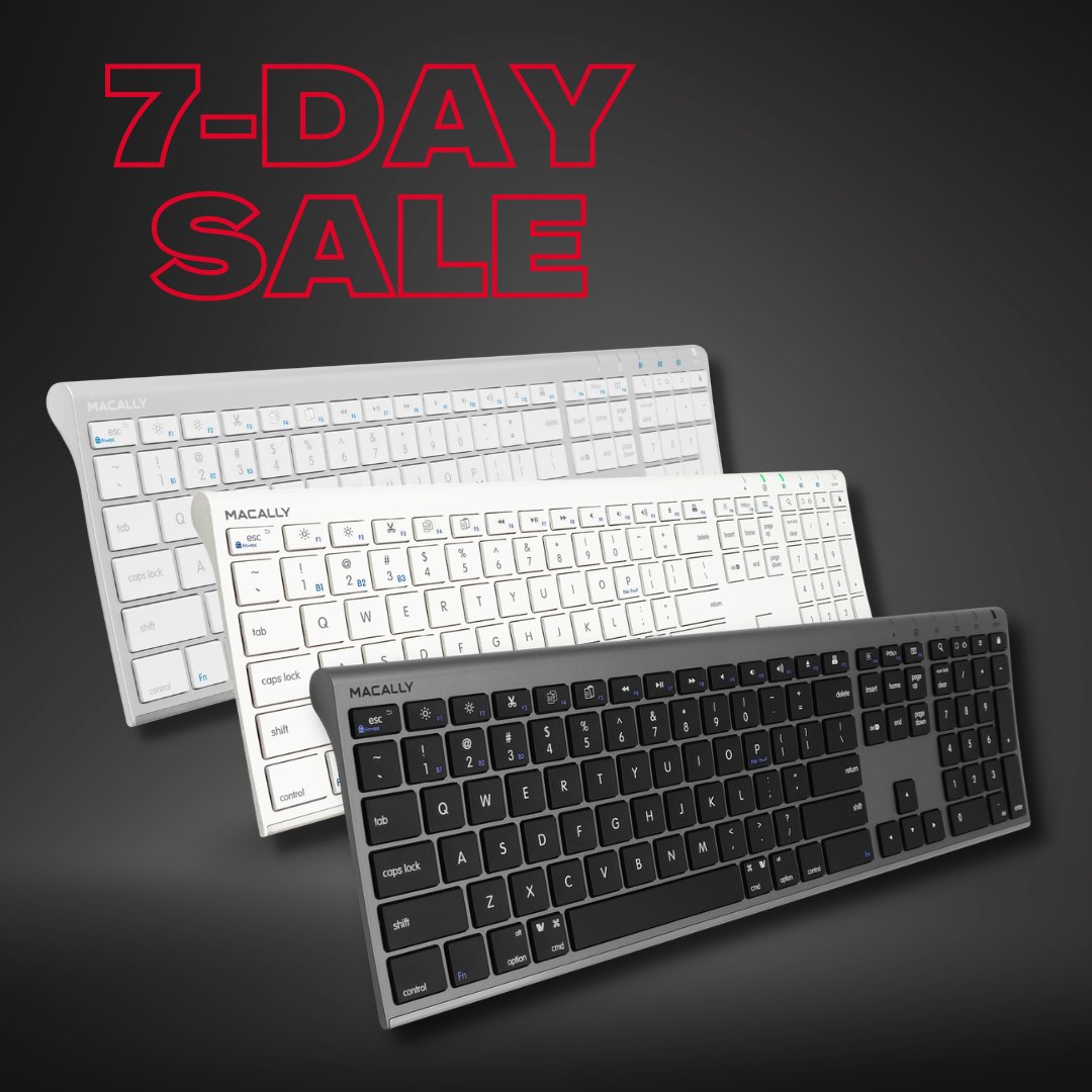 macallyusa's tweet photo. Whether you’re working from home, traveling, or at the office, there's a MacallyUSA keyboard that will match your preferences and needs. 

Check out our Amazon store for limited-time price drops on selected keyboards. 🛒🛒🛒 Link in bio.

#AmazonFinds #MacallyUSA #keyboard #sale https://t.co/BdgYeZXS1I
