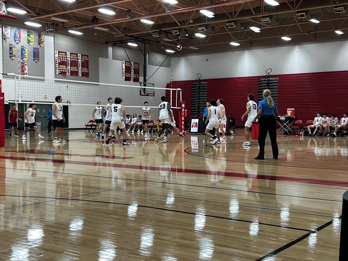 matoacahsathlet's tweet photo. Round 2 Regional winners over Colonal Heights #BoysVolleyball 🏐 3-0 https://t.co/sTI2Cs0UF7