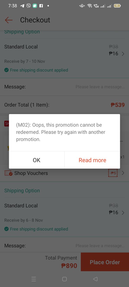 Kuya_Aries's tweet photo. @ShopeePH anyare? Hindi ako makapag order. https://t.co/1DwAxQKbg7