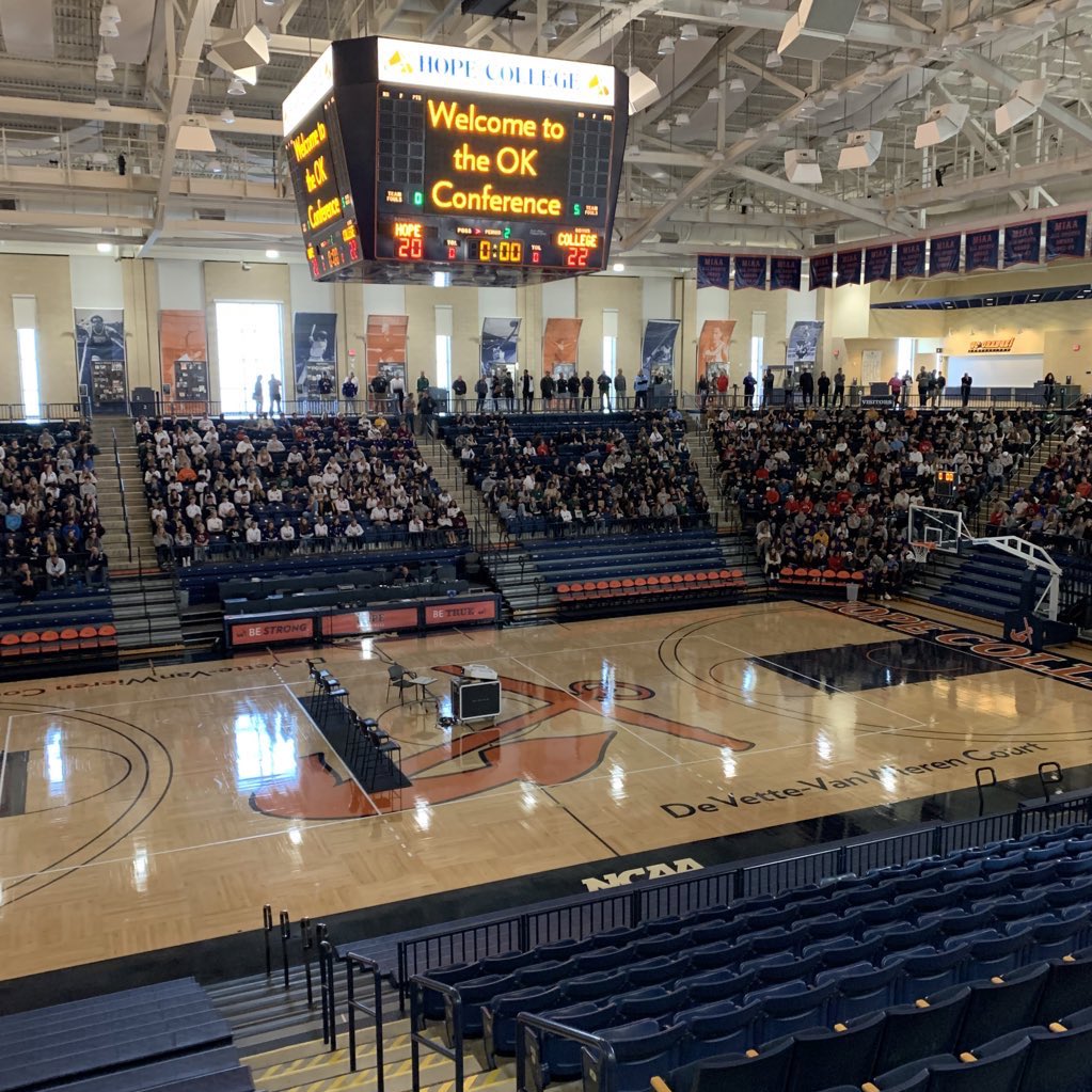 We were honored to host the OK Conference Leadership Summit today at DeVos Fieldhouse. Our future is in great hands.