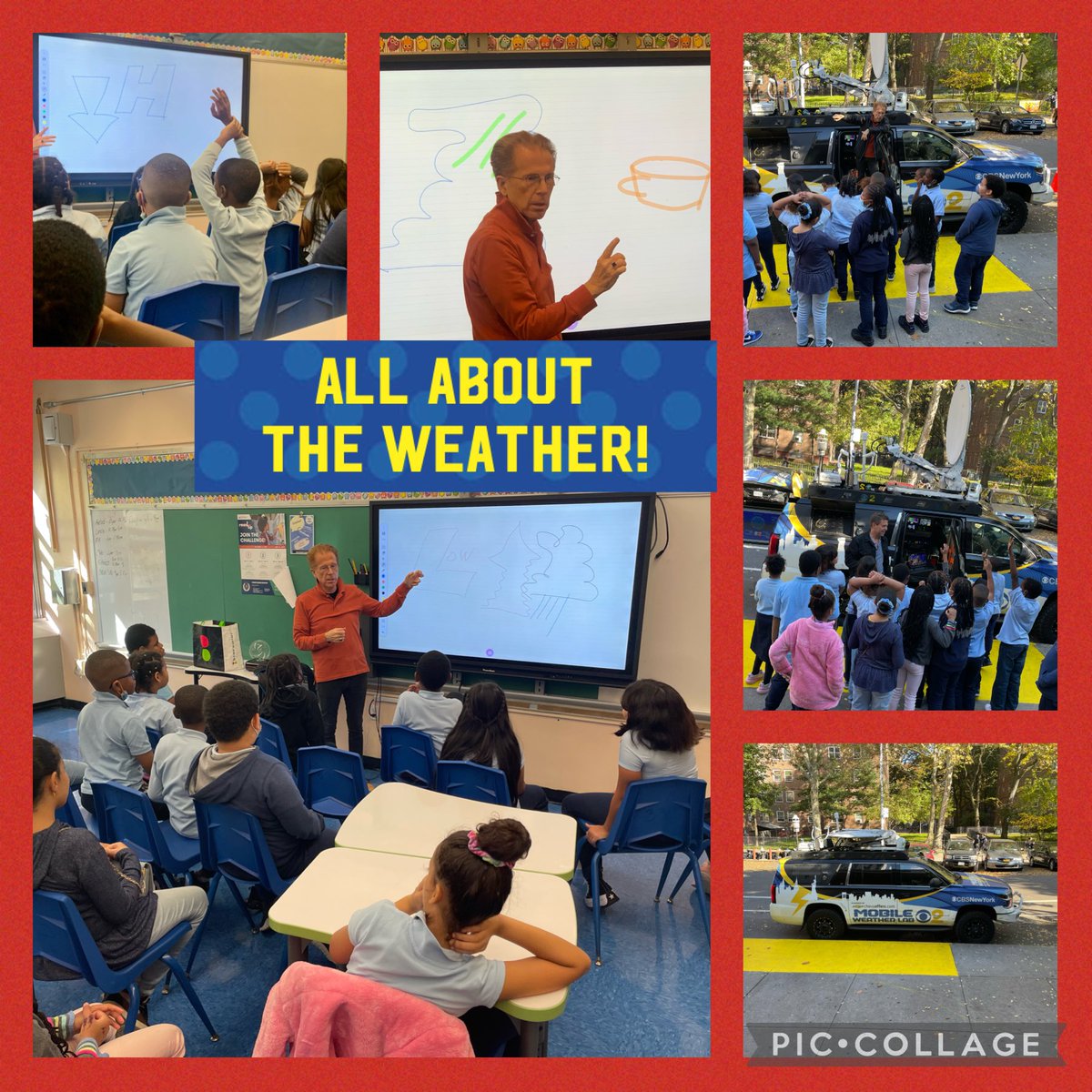 How is the weather? Now the students at C.S. 154M are prepared to speak all about the weather. All thanks to a visit from CBS2 News one and only meteorologist John Elliott. <a href="/JohnElliottTV/">John Elliott</a> <a href="/District5NYC/">NYC District 5</a> <a href="/CBSNews/">CBS News</a> #ReclaimingOurLegacy <a href="/NYCESPA/">NYCESPA</a> <a href="/FollowCSA/">CSA</a>
