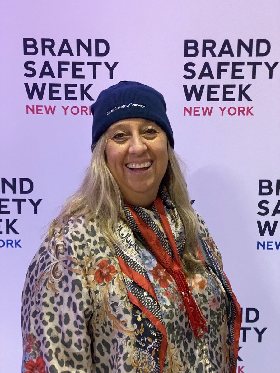 Richymediaguy's tweet photo. ⁦@SherylDaija⁩ rocks our new ⁦@SafeGuardPrvcy⁩ fall knit caps at #brandsafetyweek #winning ⁦@LanaMcGilvray⁩ ⁦@Robrasko⁩ #diversity https://t.co/E4BPpCDBhX