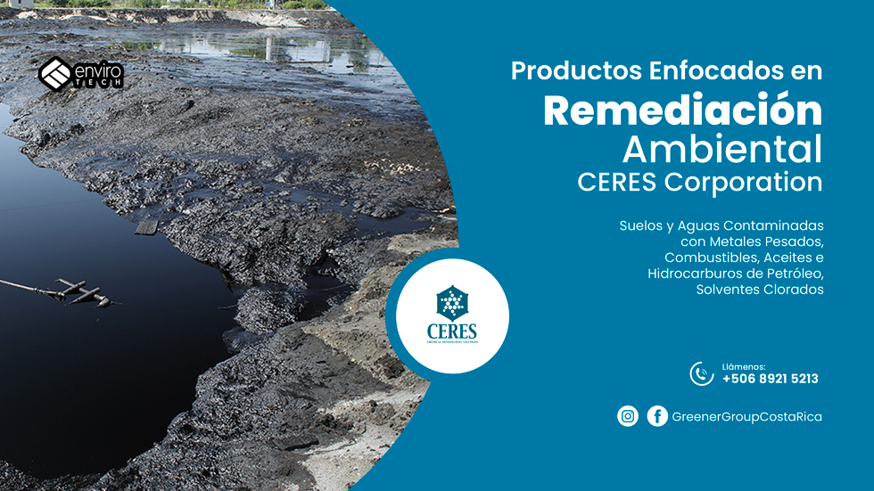 EnvirotechCR's tweet photo. #EnvirotechCR es parte de #GreenerGroup y se especializa en la venta y distribución de productos para #RemediaciondeSuelos y #AguasContaminadas de la prestigiosa marca CERES Corporation.
https://t.co/xBoJxKjFNB https://t.co/8SrWPqSBt3