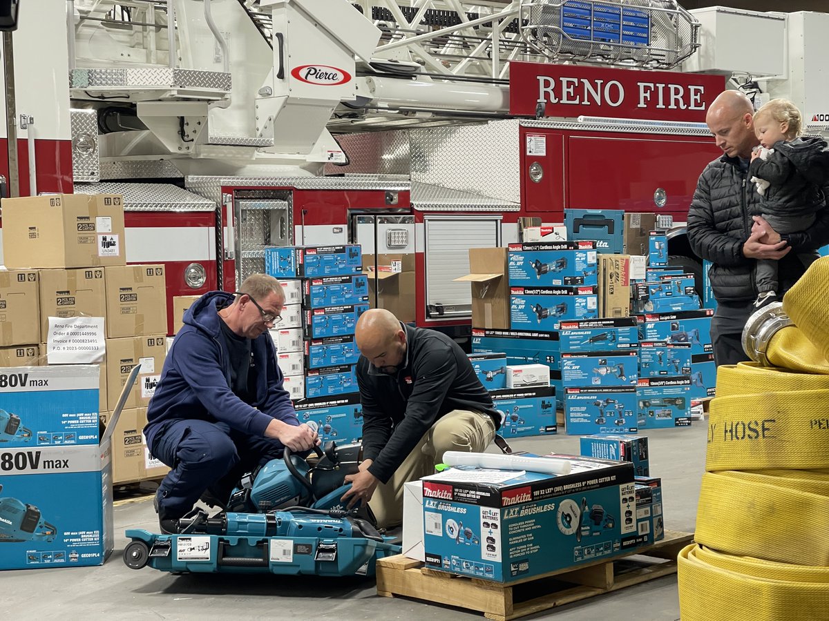Reno Fire Department on Twitter "We have a few new Makita “toys” that