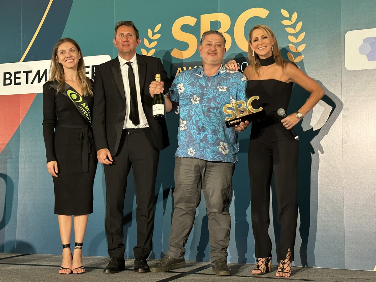 IBIA_bet's tweet photo. 👏🏻👏🏻Congratulations to our member @Betcris for winning the Employer of the Year and the Sponsorship of the Year awards at the #SBCawardslatam 👏🏻👏🏻 https://t.co/26evWM1vl2