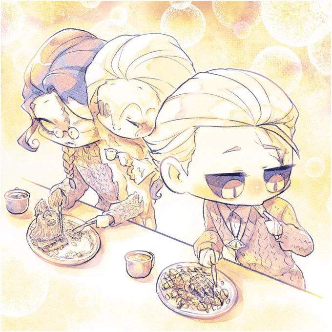 いもさんと食べたワッフルが美味しかったので 