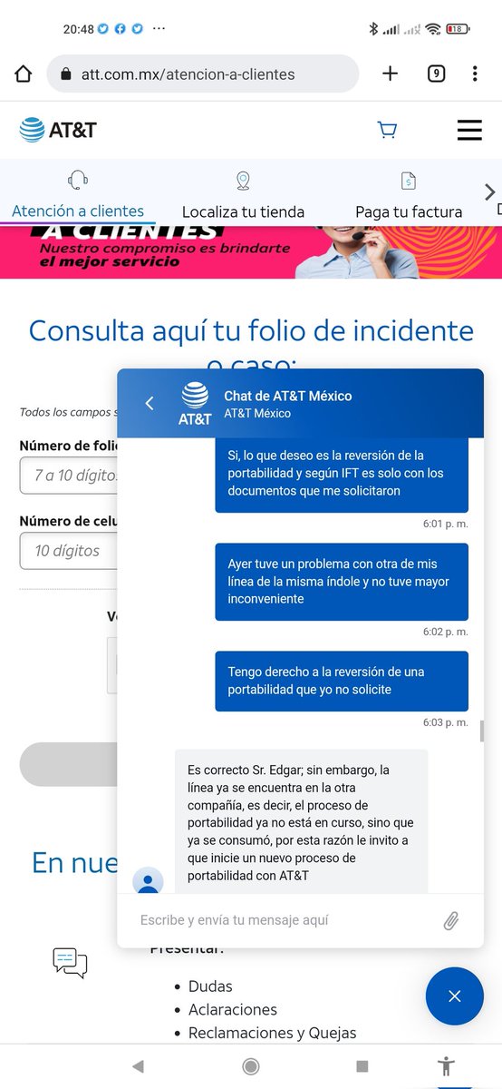 AsumaSaru's tweet photo. @IFT_MX Es legal que me pidan ir por un chip que no estoy solicitando en lugar de hacer mi reversión de portabilidad? https://t.co/d0Ch5myvte
