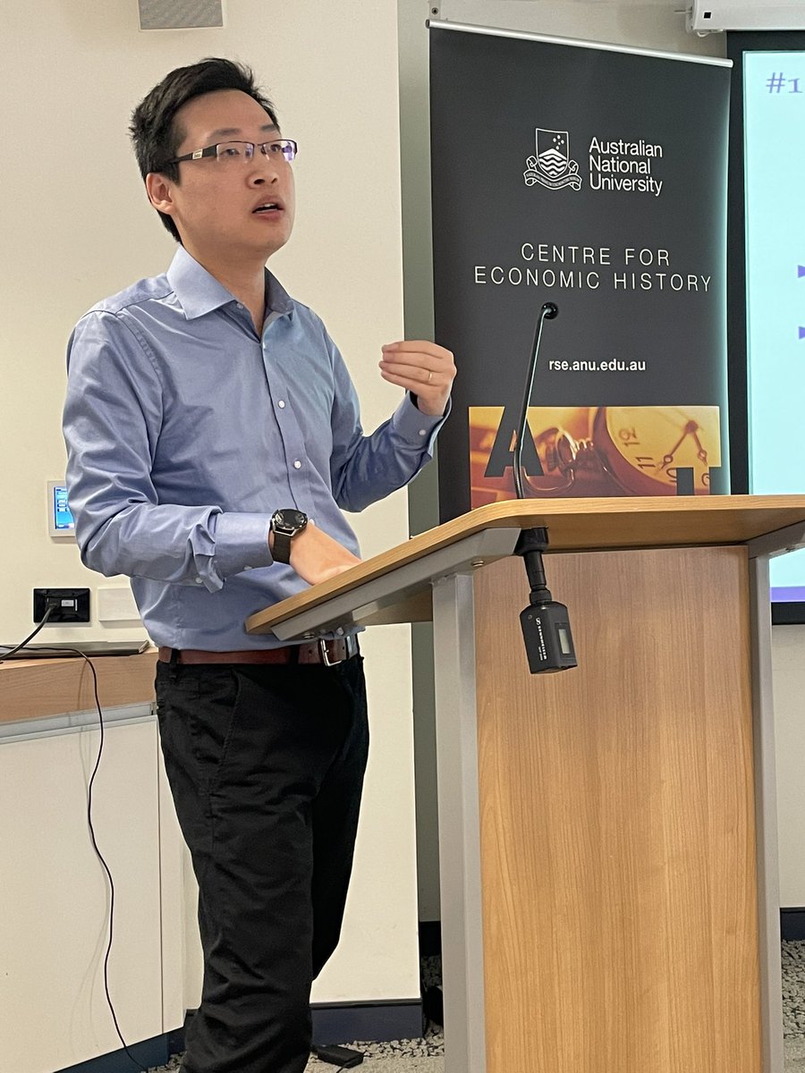@ChichengM and Linxiang Ma of Melbourne Uni on Classism and Modern Growth in China #Ausclio22