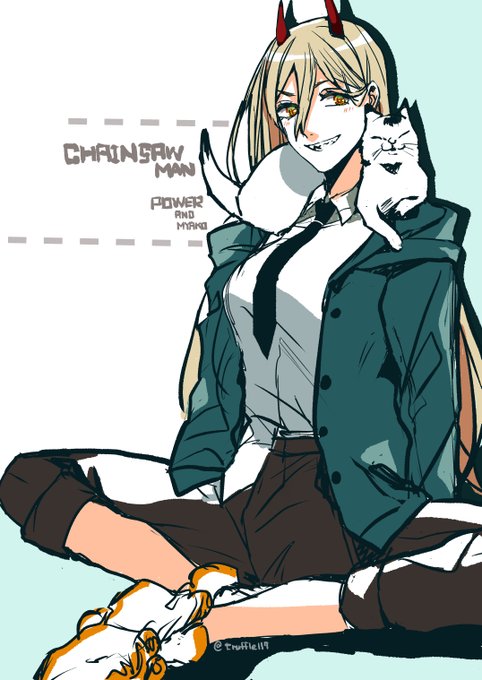 落書き…我慢するつもりだったのだけど。つい。#chainsawman#チェンソーマン 
