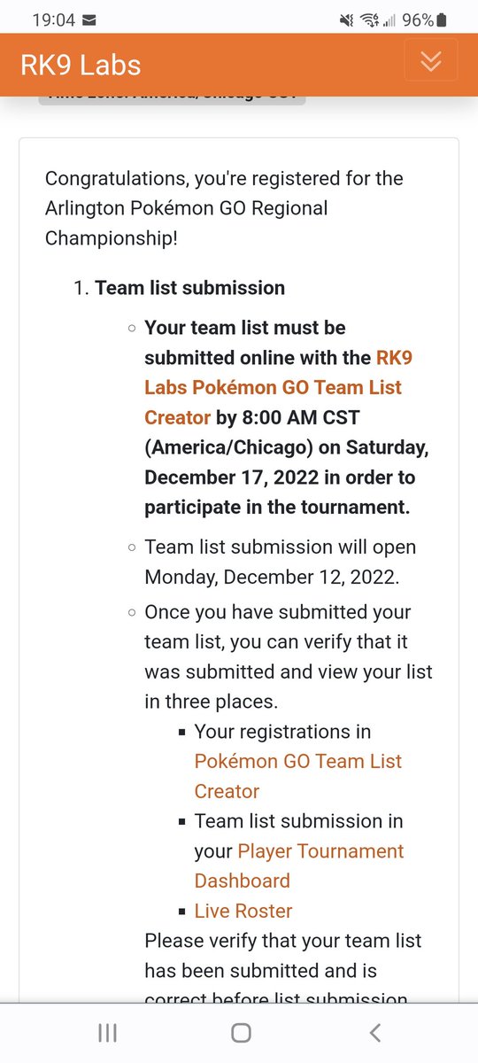 norstar7620x's tweet photo. I'm registered for Arlington @rk9labs @PokemonGoApp @PvPStadium407 https://t.co/Wch3uCN1eq