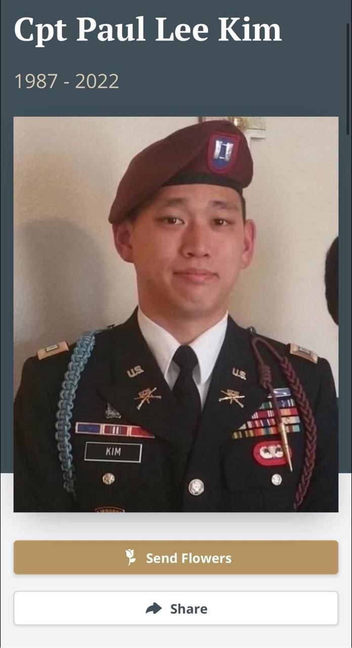 ✙🍉 Constantine 🍉✙ on Twitter: "Another hero was retired captain Paul Lee  Kim of the US army. He was killed by russians in October. He joined the  Ukrainian Armed Services to defend