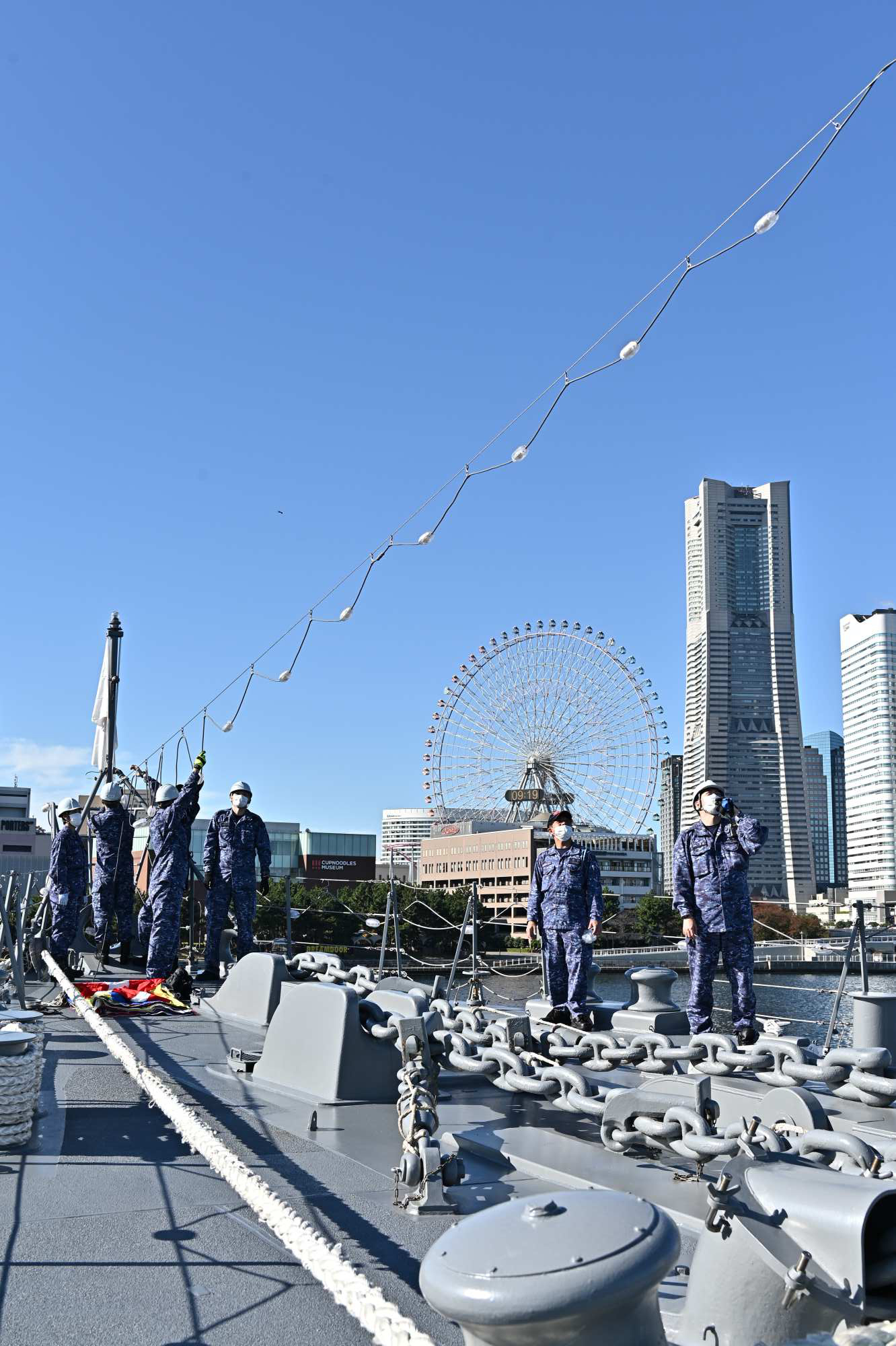 海上自衛隊　てぬぐい　三枚 楽天市場】手拭い 海上自衛隊の通販
