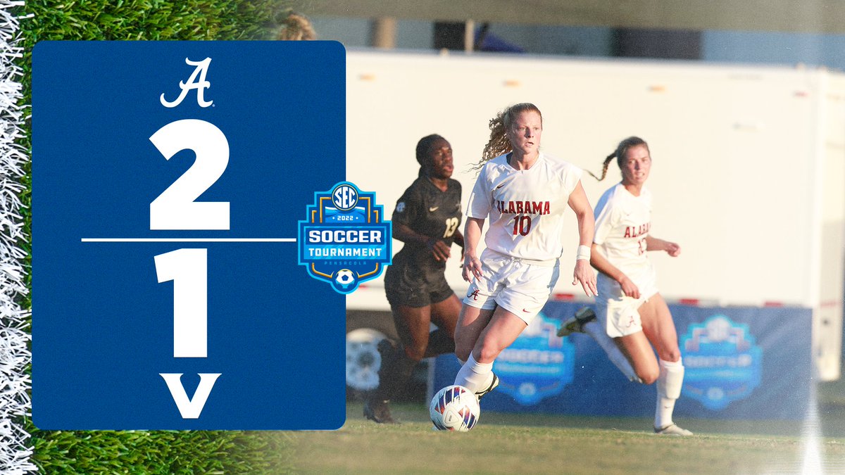 AlabamaSoccer's tweet photo. FINALS BOUND!! 

#RollTide https://t.co/qyXfVcbW8R