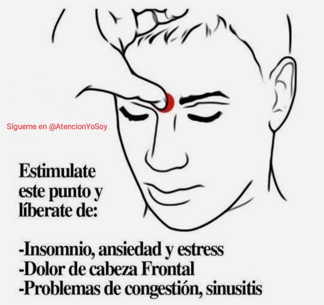 🙏✨💫🌞Tip Salud🌞💫✨🙏

Punto de Acupresión para Insomnio

*Regálame un Gracias para saber que me lees y te gusta mi contenido*