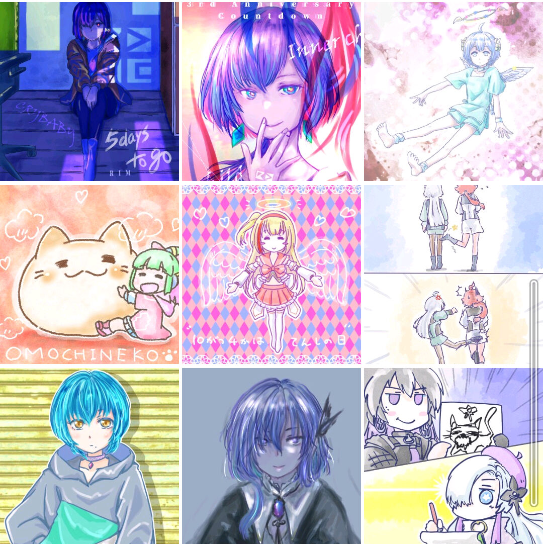 10月はこんな感じでした(遅刻)
企画絵多かったな・・・
#今月描いた絵を晒そう 