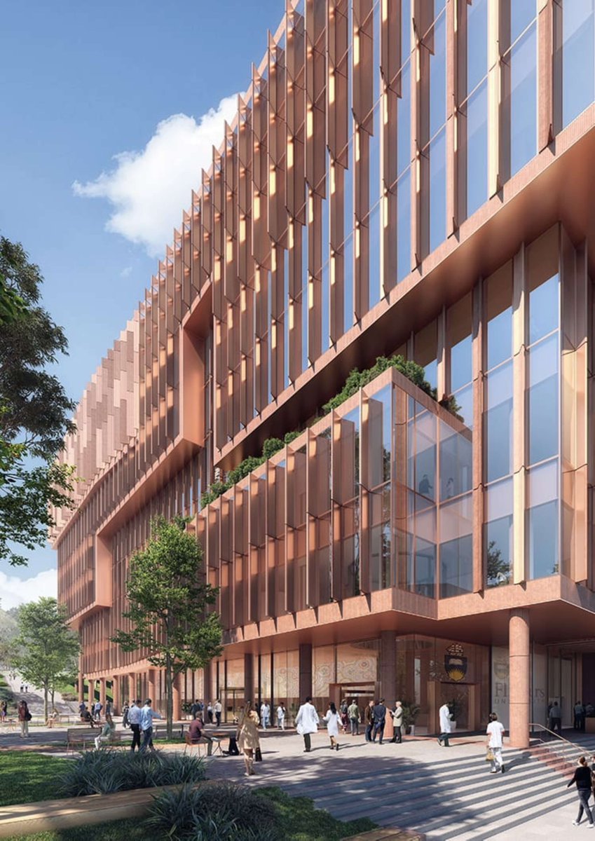 Flinders's tweet photo. We're investing in a worldclass Health and Medical Research Building - enabling collaboration between researchers, healthcare and industry partners, translating worldclass research into improved community healthcare outcomes. Read more in #FearlessResearch https://t.co/geJ3PvTtWX https://t.co/WI98d6ShkA