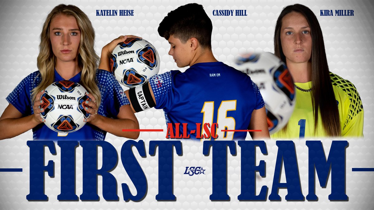 angeloathletics's tweet photo. Three Rambelles named to the #LSCwsoc First Team! #RamEm https://t.co/yWbnZ2ZAaE