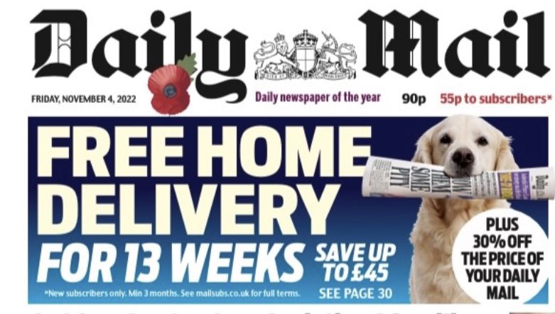 WoolwichPigeon's tweet photo. The Daily Mail asked us to deliver papers for 13 weeks and what our daily rate was…. (£175 exc VAT)
They went with the dog.
Let’s see how that works out for them #drooler https://t.co/EX0JrH4b56
