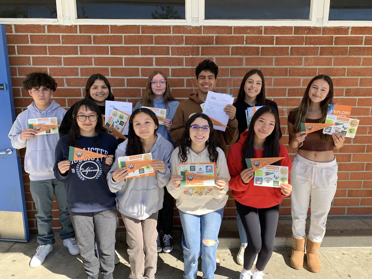Los Altos AVID (@losaltosavid) on Twitter photo Congrats to our AVID seniors who were accepted to the University of La Verne today during our “On the Spot Admissions” Day! Definitely some future ULV Leopards in this group!Thank you <a href="/LaVerneAdmiss/">Univ. of La Verne</a> 💚🧡 Congrats to our AVID seniors who were accepted to the University of La Verne today during our “On the Spot Admissions” Day! Definitely some future ULV Leopards in this group!Thank you <a href="/LaVerneAdmiss/">Univ. of La Verne</a> 💚🧡