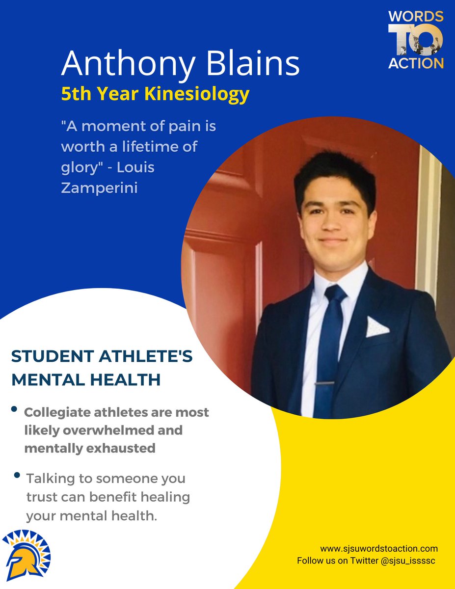 Introducing ISSSSC's Fall 2022 Interns: Next up, Anthony Blains, a 5th year Kinesiology major!