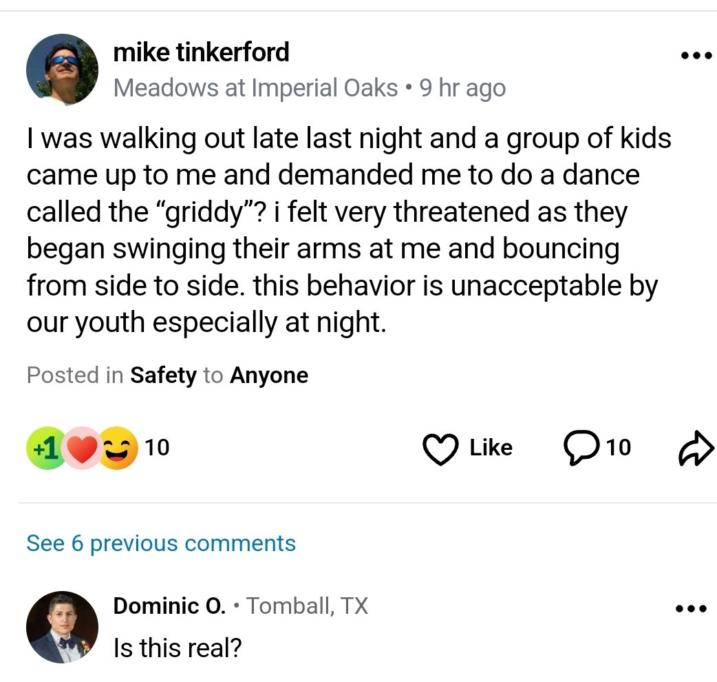 Nextdoor doesn't disappoint. <a href="/bestofnextdoor/">Best of Nextdoor 🏡</a>