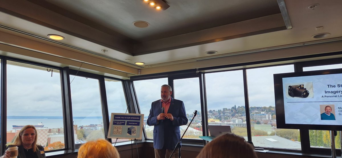 Cov_Litigator's tweet photo. The CPCU Chapter's I-Day at the Space Needle was a huge success thanks to our presenters, sponsors, chapter leadership, and our Chapter Governor. #pnwcpcu #cpcu2022 https://t.co/pFwUpYogxh