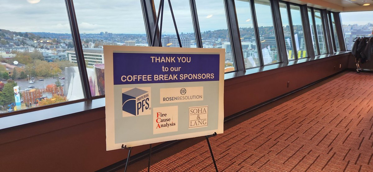 Cov_Litigator's tweet photo. The CPCU Chapter's I-Day at the Space Needle was a huge success thanks to our presenters, sponsors, chapter leadership, and our Chapter Governor. #pnwcpcu #cpcu2022 https://t.co/pFwUpYogxh