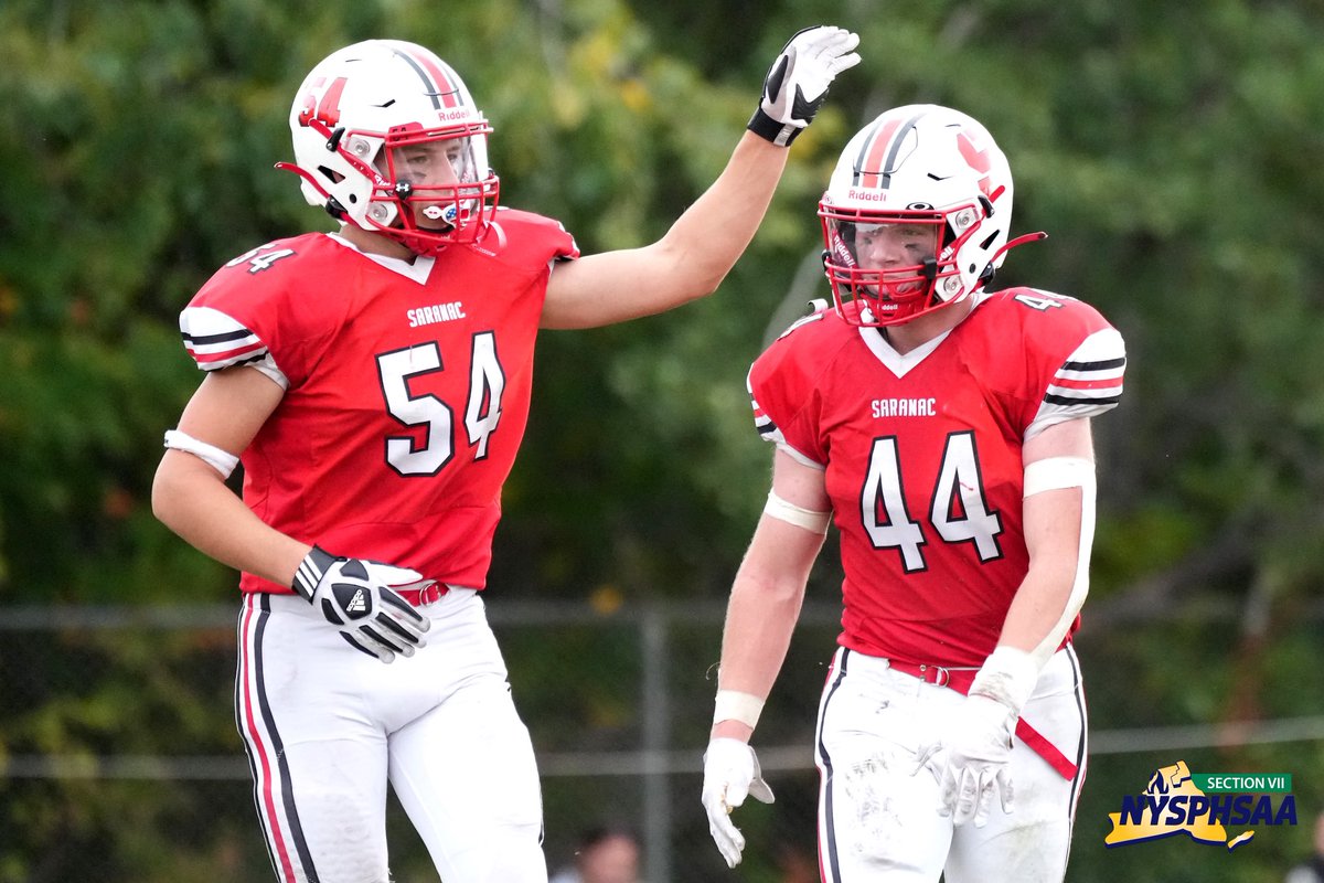 Section7Sports's tweet photo. Don’t forget to get your tickets for the Section VII Class C football championship! Saranac takes on Saranac Lake at 7 p.m. tomorrow (Friday) at Plattsburgh High. Visit here to purchase tickets now: https://t.co/a5xHA920Vb #SectionVII #Football https://t.co/JRlFmPUuhq