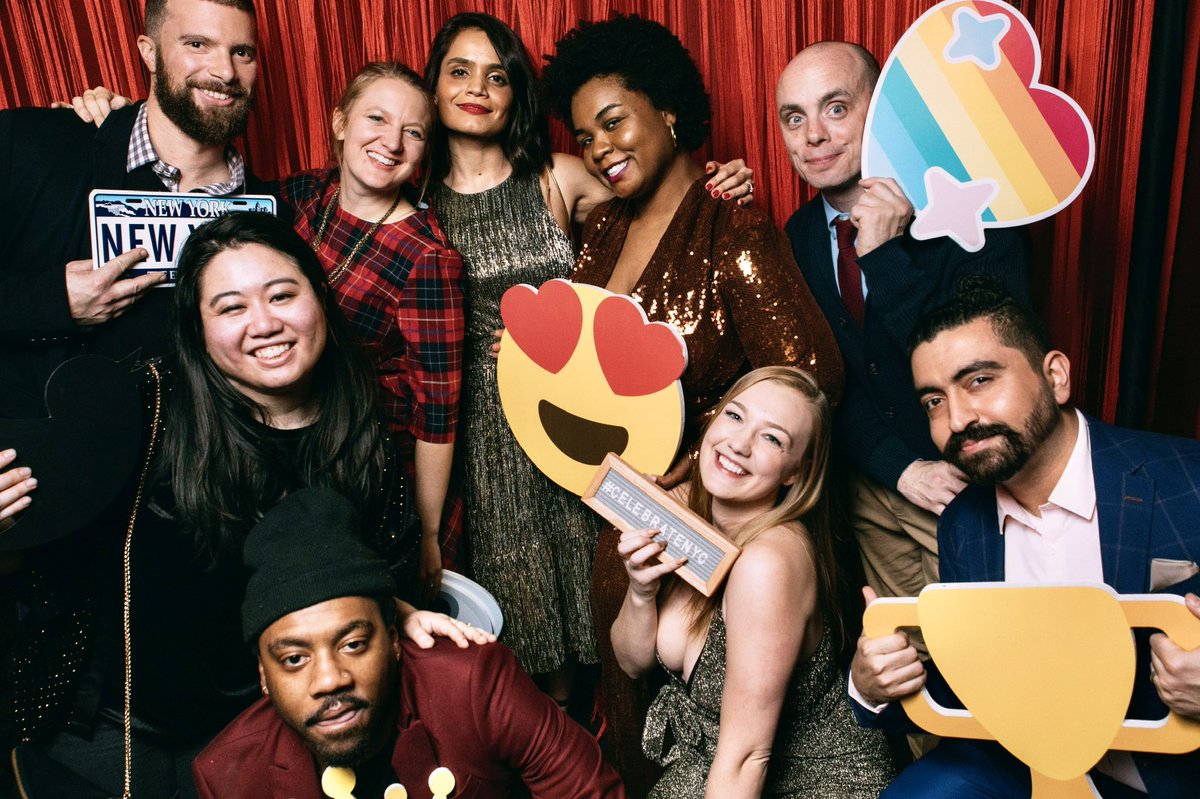 About to get very emo with the walk down memory lane bc this is more than work. This is my family. Trying to smile through the tears bc how lucky are we to have met one another? #OneTeam <a href="/TwitterMoments/">Twitter Moments</a> 1/???