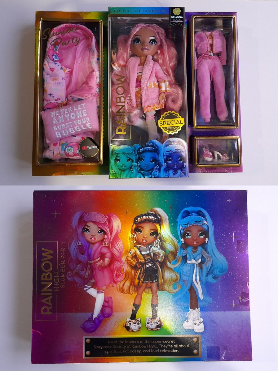 Sergioo506's tweet photo. Mí nueva #RainbowHigh #BriannaDulce y unos zapatos del #MiniAccessoriesStudio.

#SlumberParty #RainbowHighSeries1 #SpecialEdition #CollectTheRainbow #MGAEntertainment #TurnYourColorUp! #SleepoverSociety #AccessoriesStudio #LetYourTrueColorsShine https://t.co/EkxMDpC5vJ