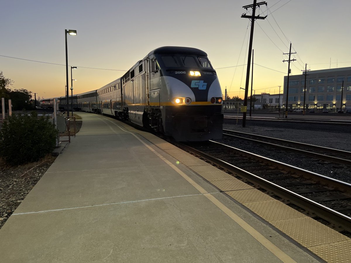 🎤Our partner agency, PCTPA and Caltrans want to know your interest in rail service from the Bay Area and Sacramento to the Reno/Tahoe area - take the survey and enter to win a FREE weekend stay in the Reno/Tahoe area!
Link: bit.ly/3T2xyvN